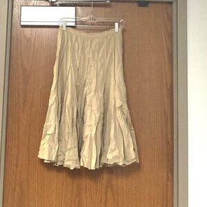 Michael Kors khaki skirt sz 0